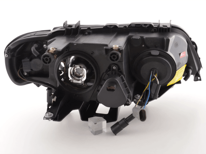 BMW X5 (Type E53) Black OE+ Angel Eyes Headlights - (2000-2003) - K2 Industries