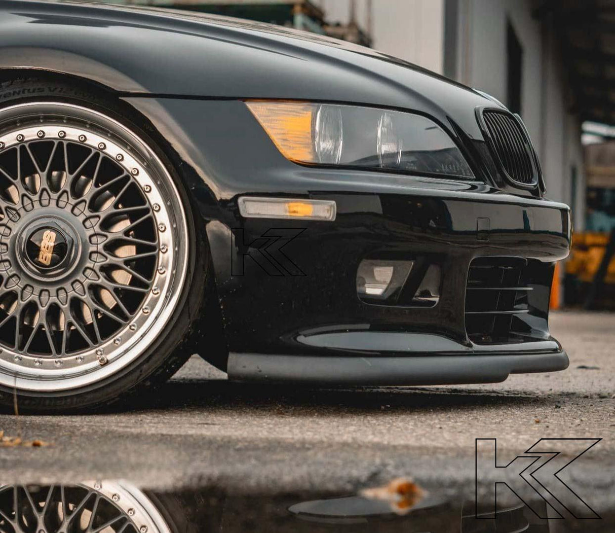 BMW Z3 Rieger Front Lip -6 cyl (1995-2002) - K2 Industries