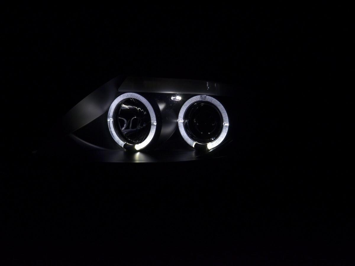 BMW Z4 E85 E86 Type Z4 Black Headlight Set (2003-2008) - K2 Industries