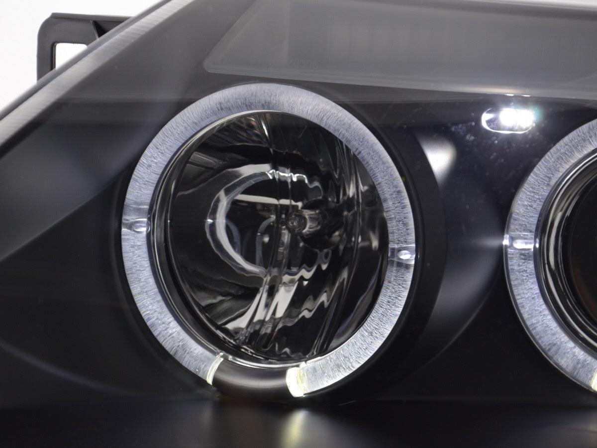 BMW Z4 E85 E86 Type Z4 Black Headlight Set (2003-2008) - K2 Industries