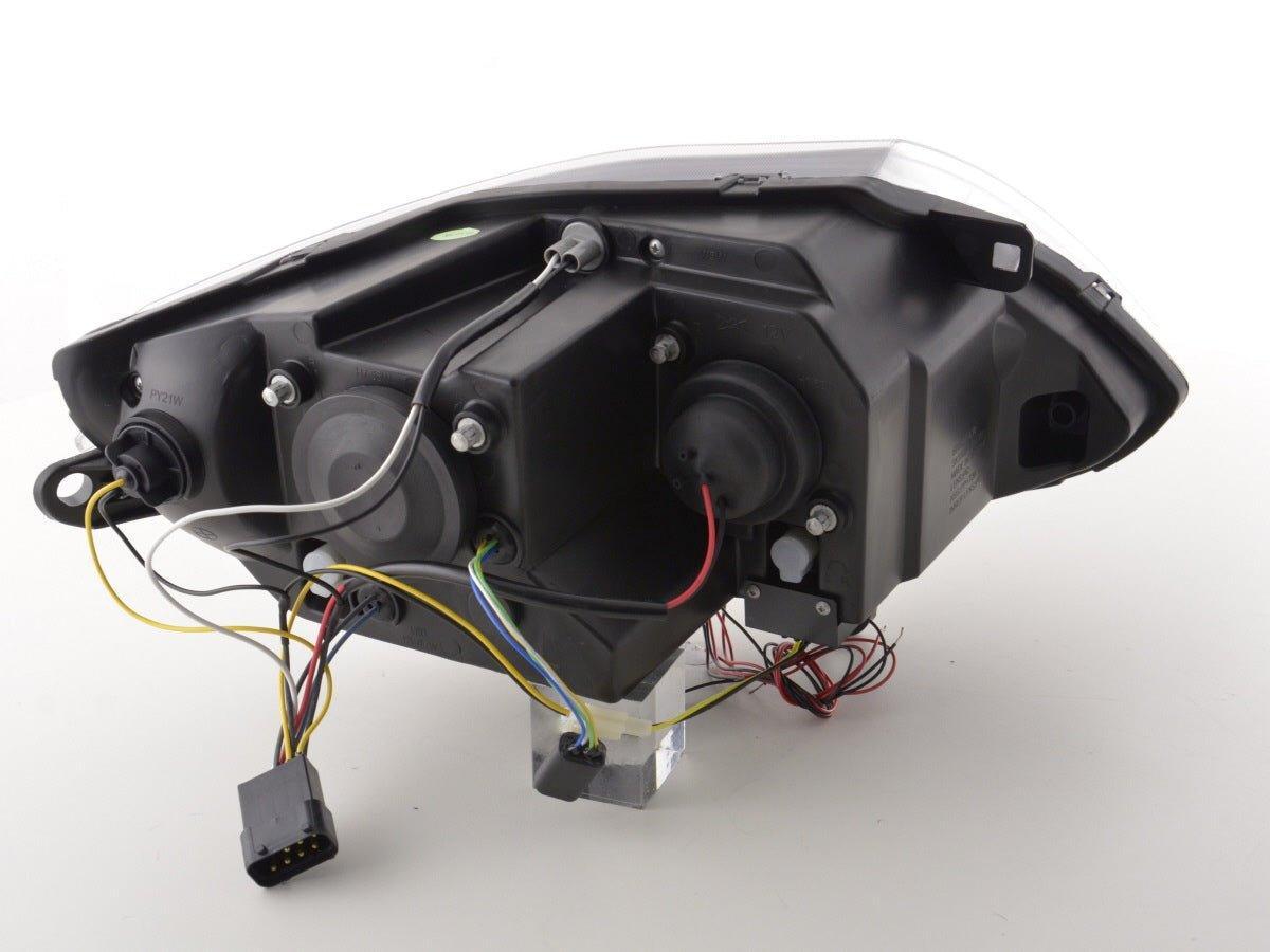 BMW Z4 E85 E86 Type Z4 Black Headlight Set (2003-2008) - K2 Industries