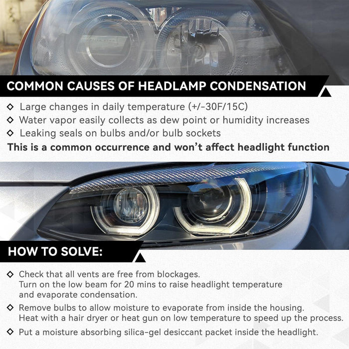 BMW X5 E53 Black MultiColor 3D Halo Headlights — K2 Industries