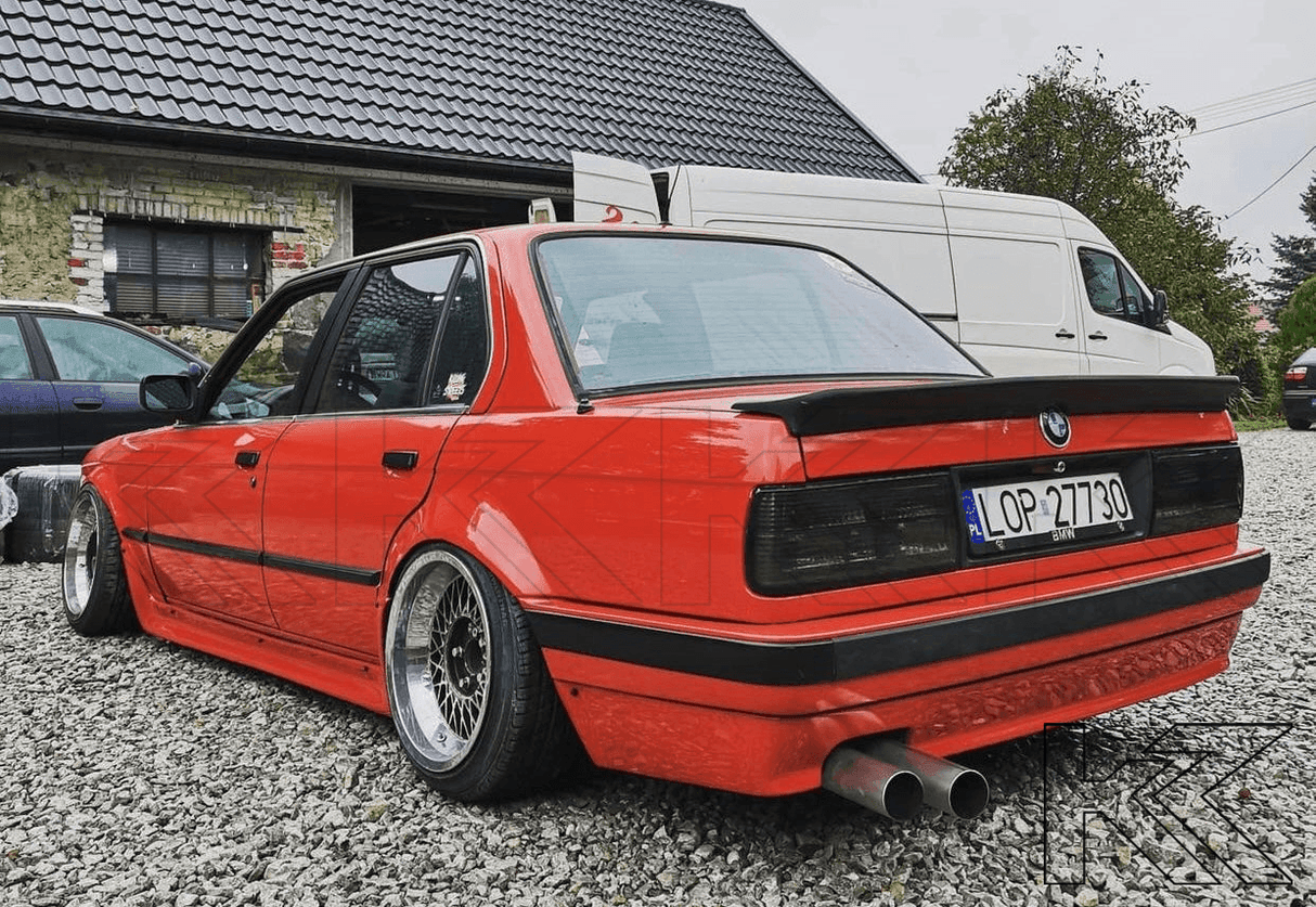 E30 Facelift Smoked Clear Tail Lights (1987-1991) - K2 Industries