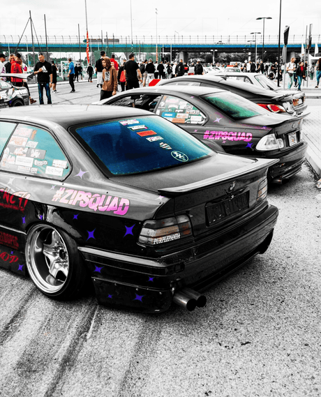 E36 Coupe Complete Over Fender Set (1992-1999) - K2 Industries