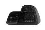 E46 Sedan Clear/Smoked LED Tail Lights - Pre Face Lift (1999-2001) - K2 Industries