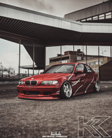 BMW E46 Sedan/Touring Front Lip JDM Style V1 (1999-2006) - K2 Industries