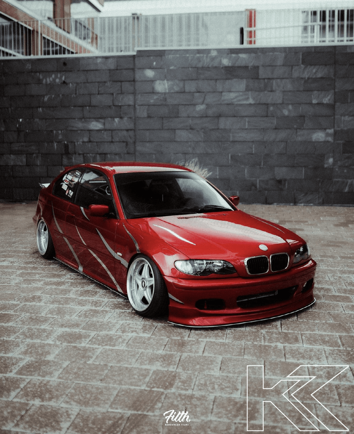 BMW E46 Sedan/Touring Front Lip JDM Style V1 (1999-2006) - K2 Industries
