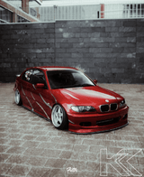 BMW E46 Sedan/Touring Front Lip JDM Style V1 (1999-2006) - K2 Industries