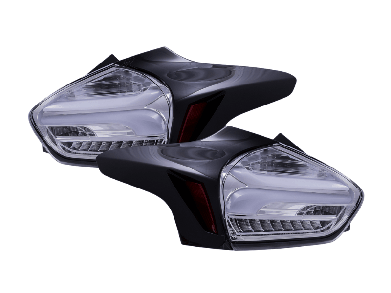Ford Focus (C346) Chrome Tail Lights (2015-2018) - K2 Industries