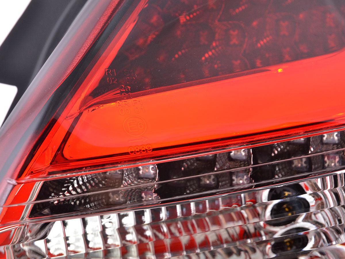 Ford Focus 3 (C346) Red / Clear Tail Lights (2011-2014) - K2 Industries