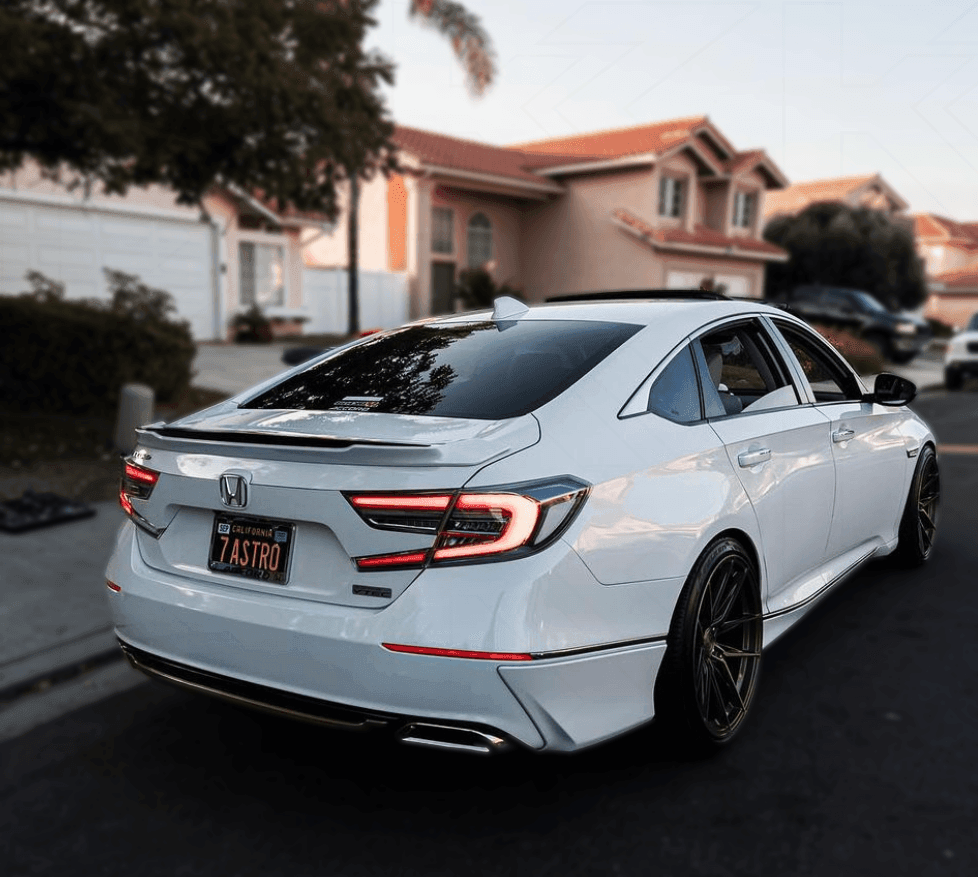 Honda Accord 10th Generation Clear Tail LED Lights (2017-2022) - K2 Industries