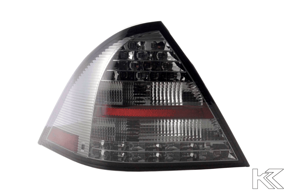 Mercedes Benz C-Class (203) Sedan Chrome Smoke LED Taillights Set (2005-2007) - K2 Industries