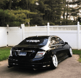 Mercedes Benz C-Class (204) Chrome Clear LED Taillights Set (2012-2014) - K2 Industries