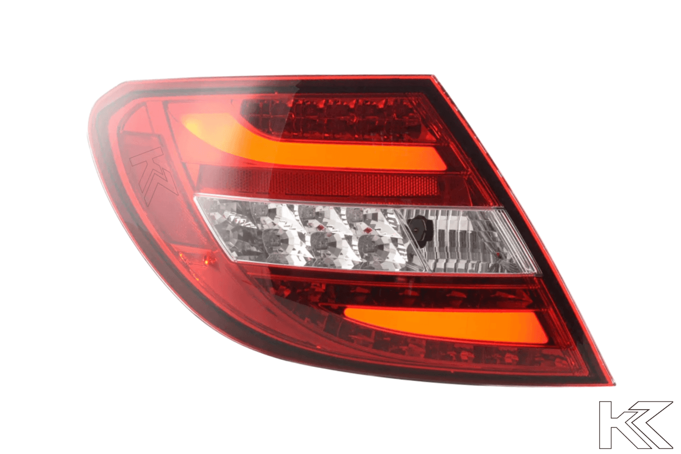 Mercedes Benz C-Class (204) Red LED Taillights Set (2007-2011) - K2 Industries