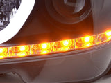 Mercedes-Benz C-Class W204 Black LED Headlights (2011-2014) - K2 Industries