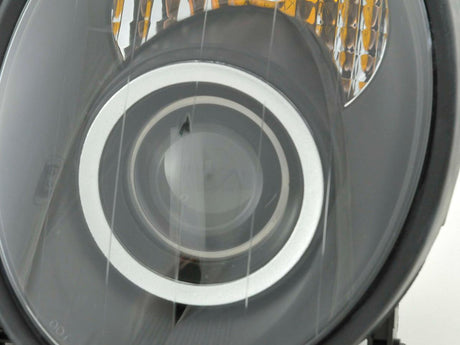 Mercedes Benz CLK (208) Black Headlight Set  (1998-2002) - K2 Industries