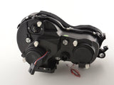Mercedes Benz E-Class (210) Black Angel Eye Headlights (1999-2001) - K2 Industries
