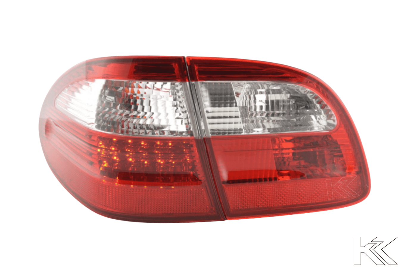 Mercedes Benz E-Class (210) Kombi Red LED Taillights Set (1999-2003) - K2 Industries