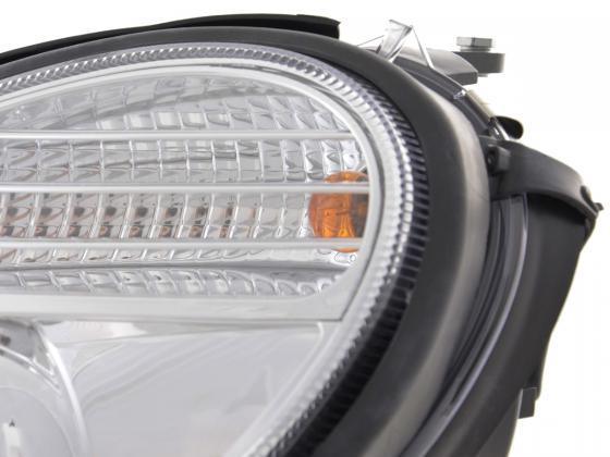 Mercedes Benz E-Class (211) Chrome Headlight Set (2002-2006) - K2 Industries