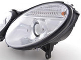 Mercedes Benz E-Class (211) Chrome Headlight Set (2002-2006) - K2 Industries