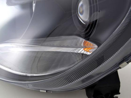 Mercedes Benz S-Class (220) Black Headlight Set (1998-2001) - K2 Industries