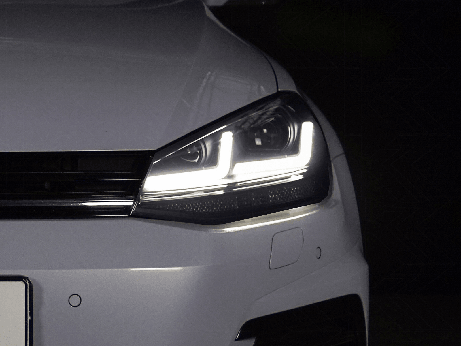 2017 VW Golf 7 Facelift - LED-Scheinwerfer - dynamischer Blinker - ALS [4K]  