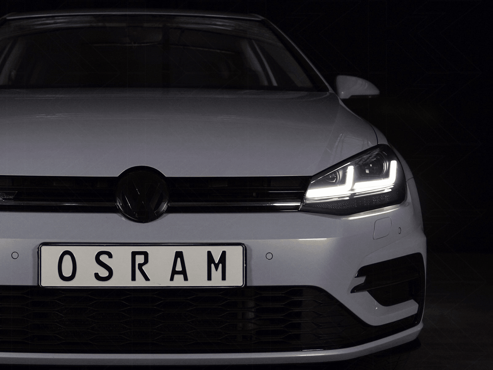 OSRAM LEDriving® Golf 7 VII Facelift 2017-2020 Full LED headlights BLACK