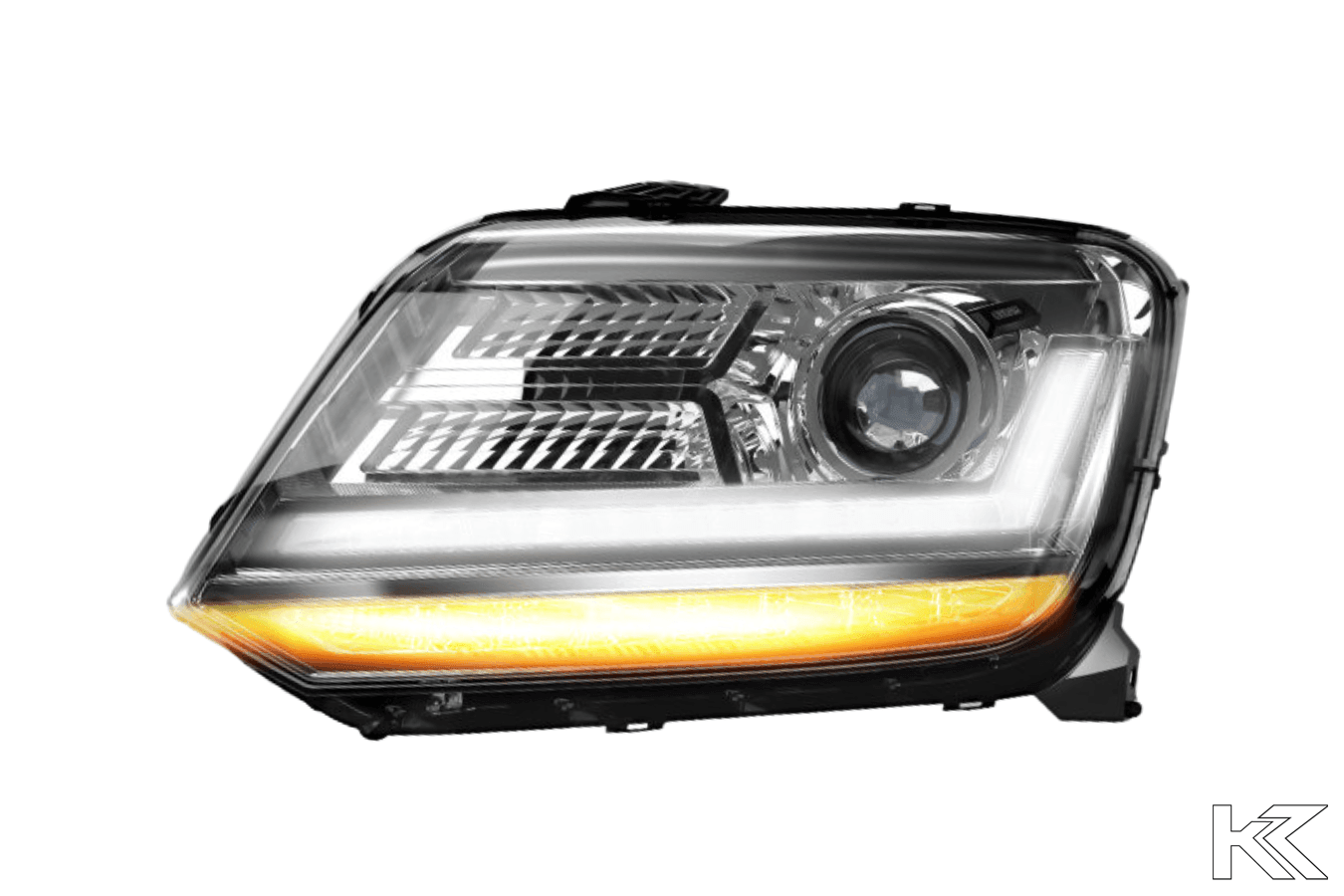 LED headlights, Lighting