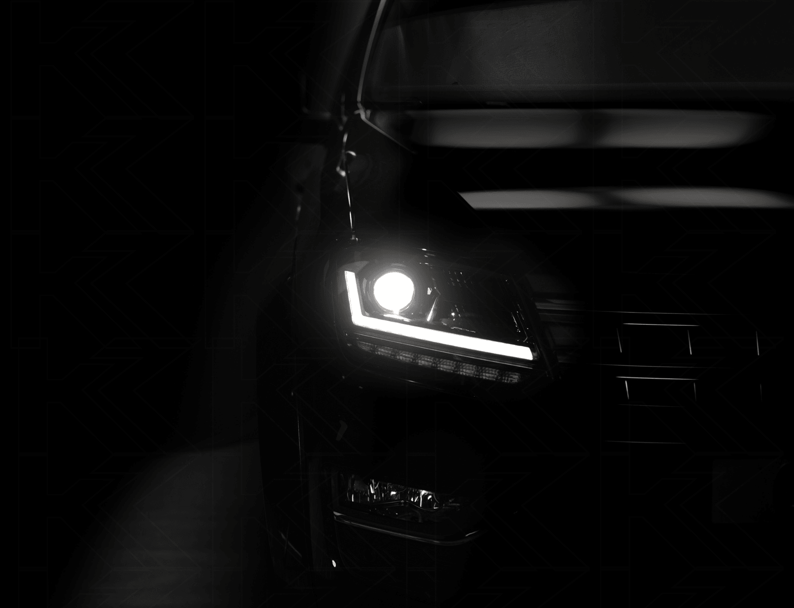 OSRAM LEDriving® VW Amarok Full LED Headlight Black Edition (Halogen  Upgrade)