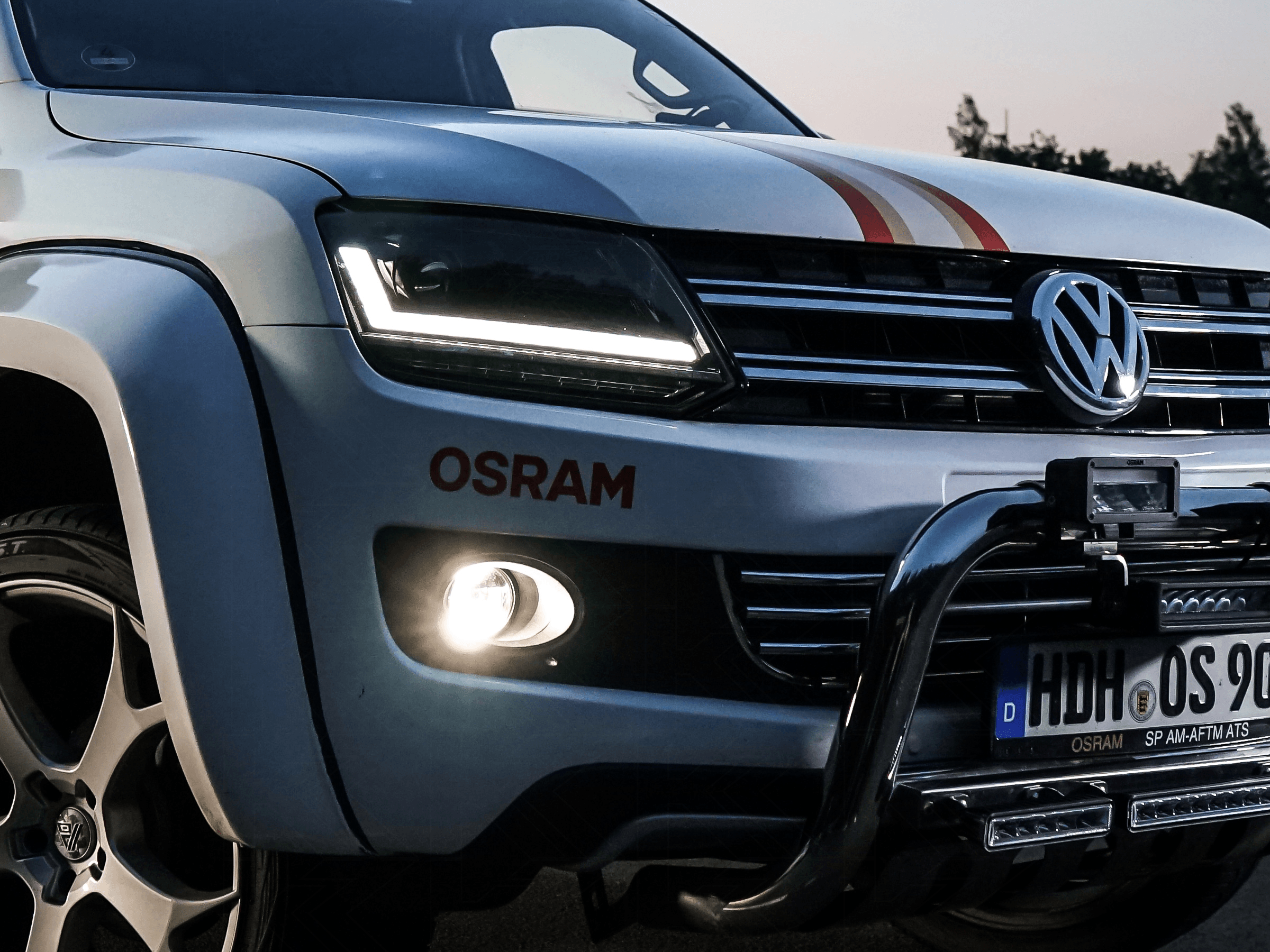 OSRAM LEDriving® VW Amarok Full LED Headlight Black Edition (Halogen Upgrade) - K2 Industries