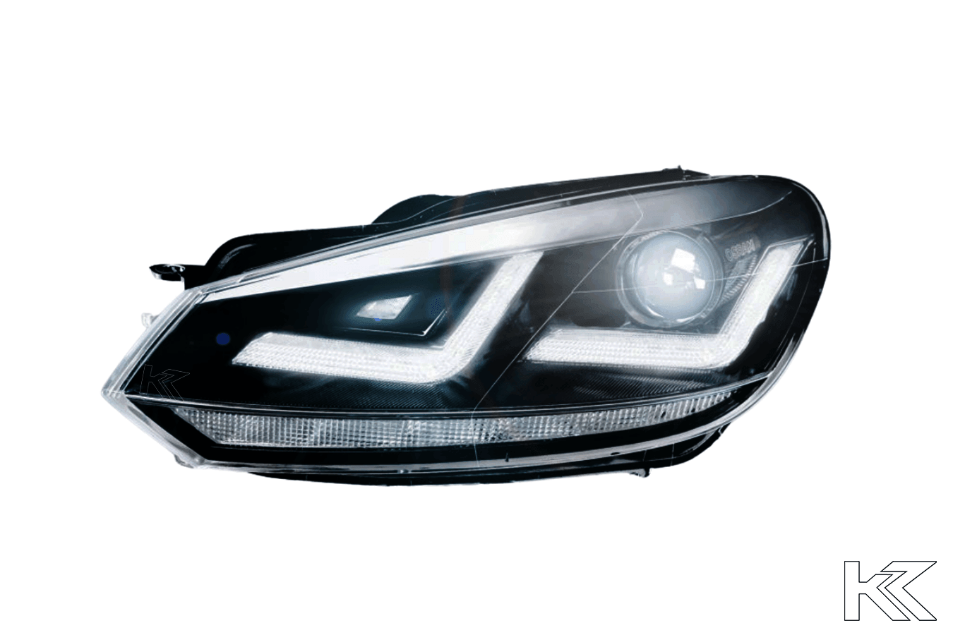 OSRAM® Golf 6 VI CHROME EDITION Xenon Headlight - K2 Industries