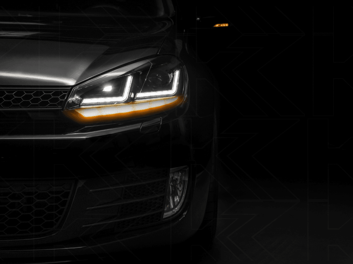 OSRAM® XENARC® Golf 6 VI BLACK EDITION Xenon Headlight (2008 - 2014) - K2 Industries