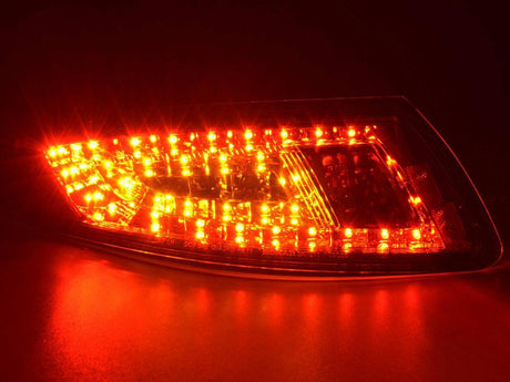 Porsche 911 (997) Chrome/Clear LED Tail Lights (2005-2009) - K2 Industries