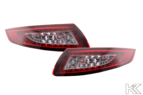 Porsche 911 (997) Red LED Tail Lights (2005-2009) - K2 Industries