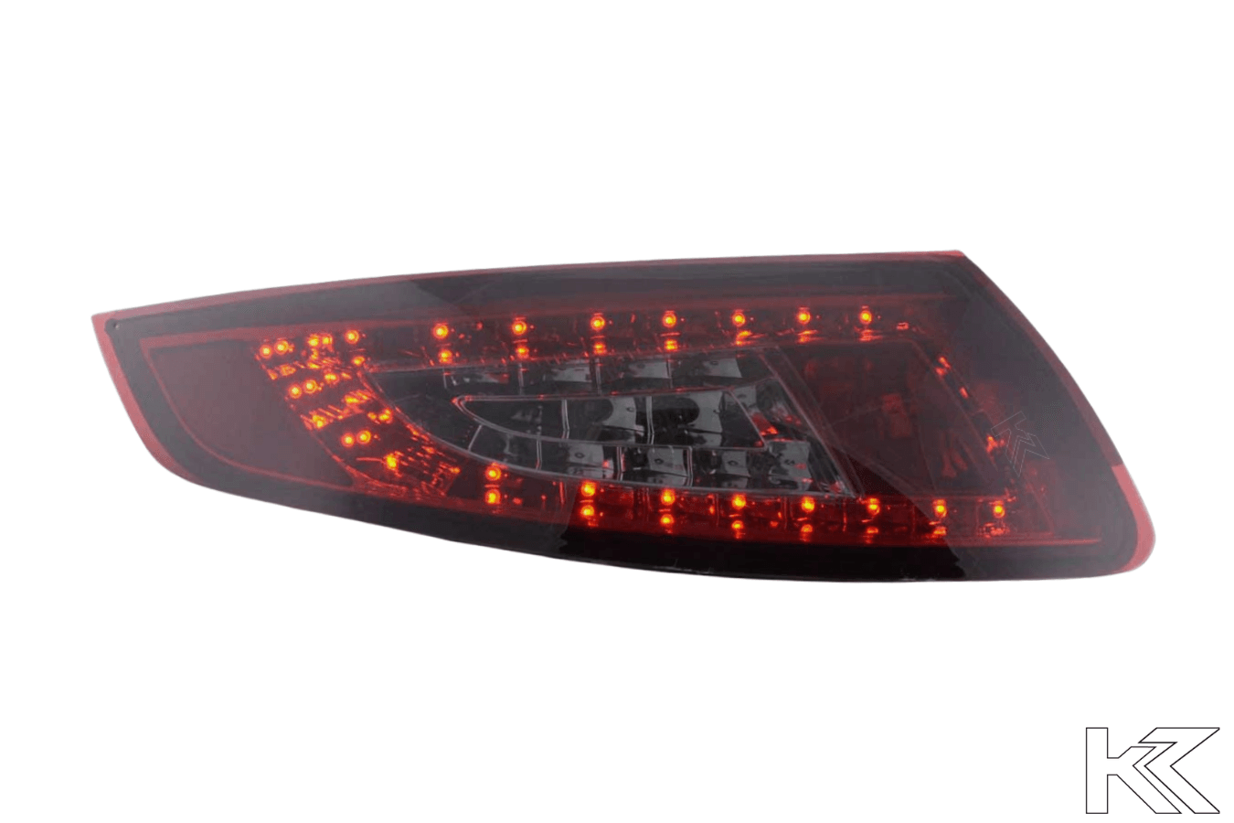 Porsche 911 (997) Red/Smoked LED Tail Light (2005-2009) - K2 Industries