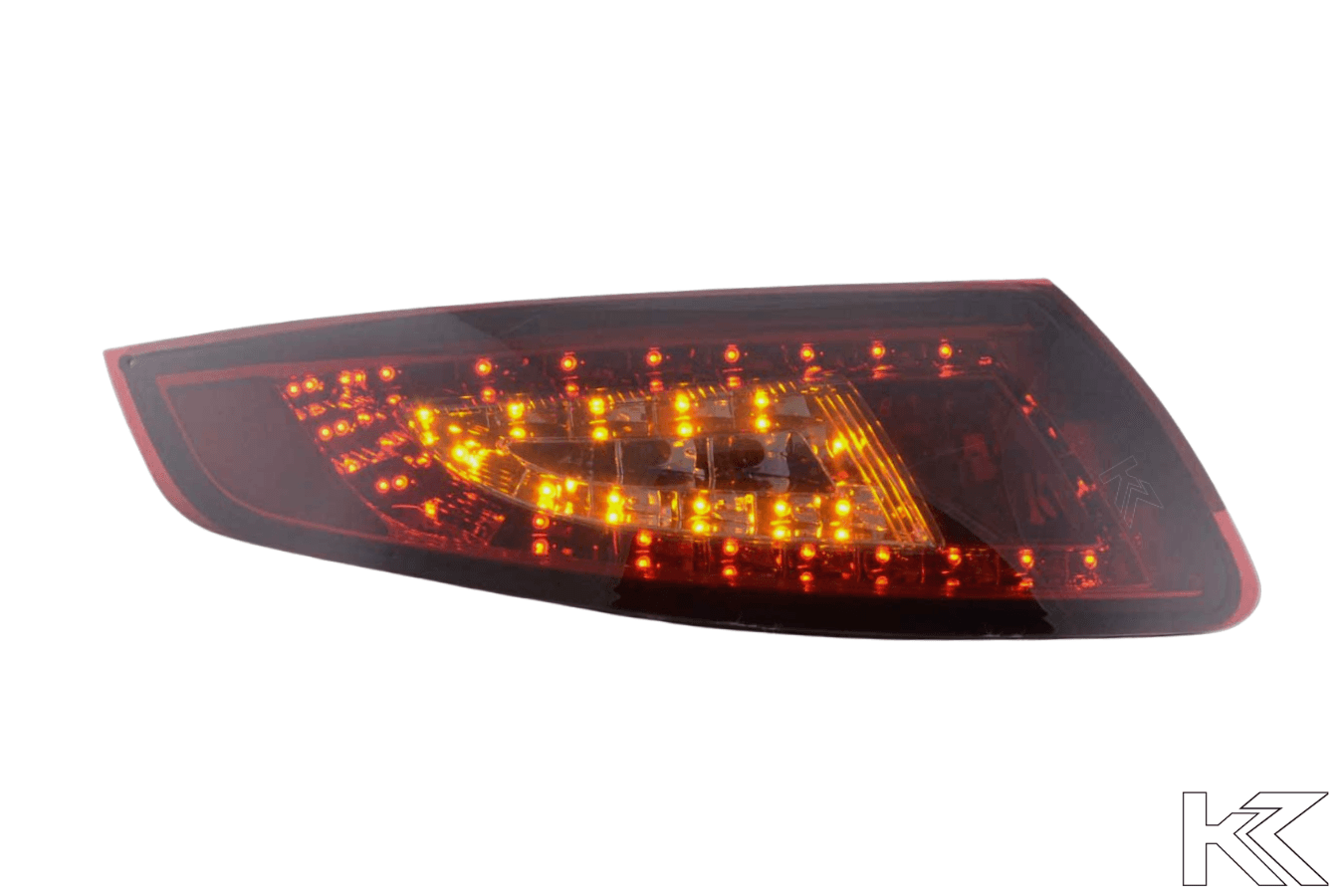 Porsche 911 (997) Red/Smoked LED Tail Light (2005-2009) - K2 Industries