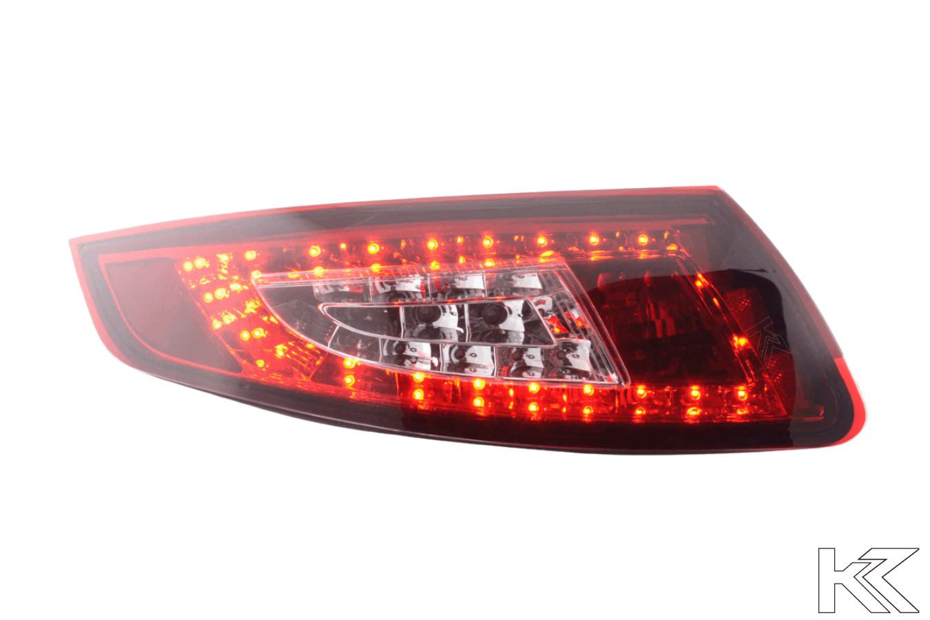 Porsche 911 (997) Red/Smoked LED Tail Lights (2005-2009) - K2 Industries