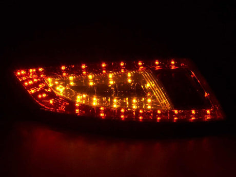 Porsche (997) 911 Red Smoked LED Tail Lights (2005-2009) - K2 Industries