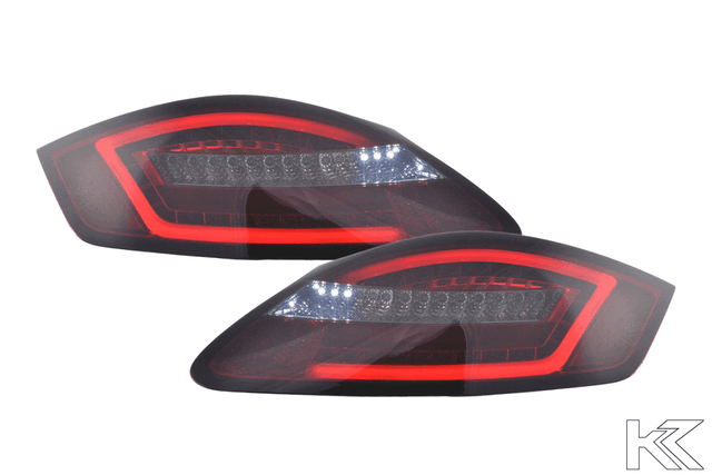 Porsche Boxster (987) Type Red/Smoke LED Taillights(2004-2009) - K2 Industries
