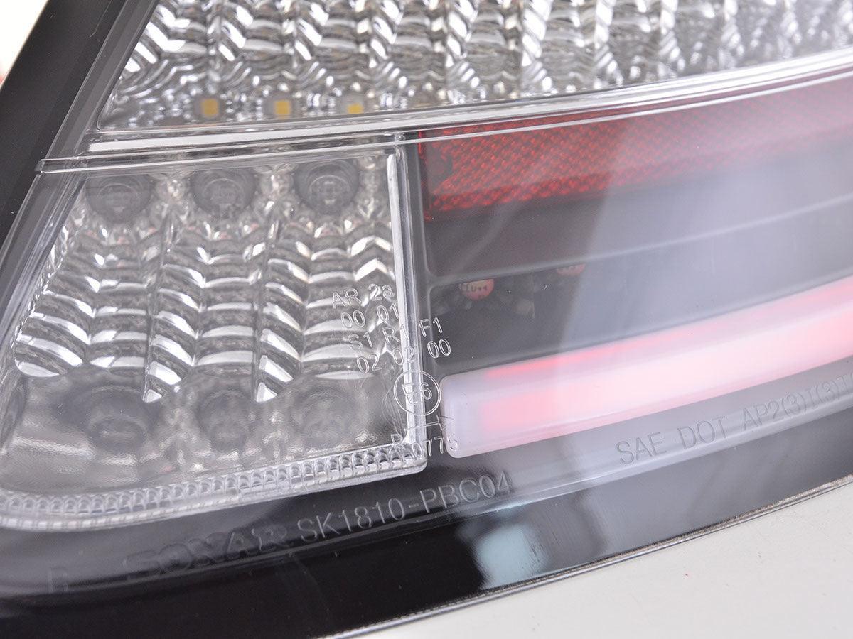 Porsche Boxster/Cayman (987) Black Clear LED Taillights(2004-2009) - K2 Industries