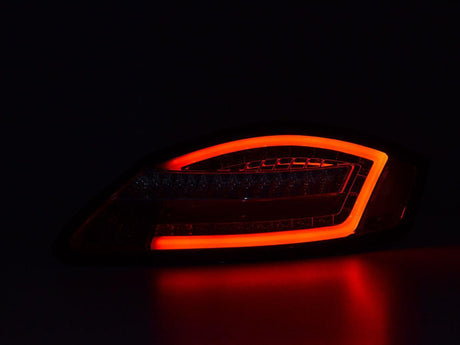 Porsche Boxster/Cayman Type (987) Red LED Tail Lights (2004-2009) - K2 Industries