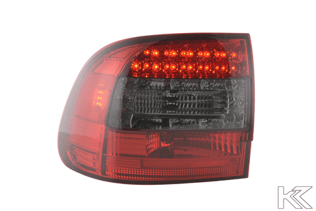 Porsche Cayenne Type (9PA) 955 Red Smoke LED Taillights(2002-2006) - K2 Industries