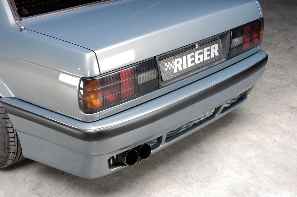 Rieger BMW E30 Pre-Facelift Vented Rear Skirt Extension - K2 Industries