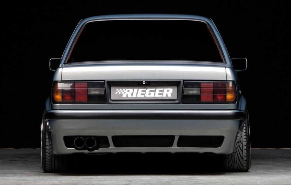Rieger BMW E30 Pre-Facelift Vented Rear Skirt Extension - K2 Industries