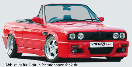 Rieger BMW E30 Sedan/Wagon Side Skirts V2 - K2 Industries