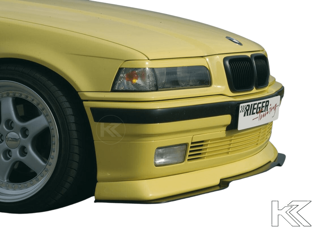 Rieger BMW E36 Front Splitter for Rieger Front Lip 49012 - K2 Industries