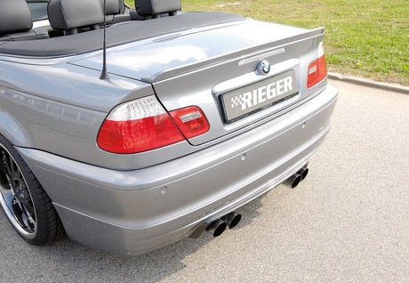 Rieger BMW E46 Convertible Rear Flap Spoiler - K2 Industries