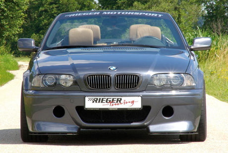 Rieger BMW E46 Pre-Facelift Coupe/Convertible CS-Look Front Bumper - K2 Industries