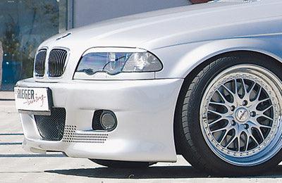Rieger BMW E46 Pre-Facelift Sedan/Touring Front Bumper Type 1 - K2 Industries
