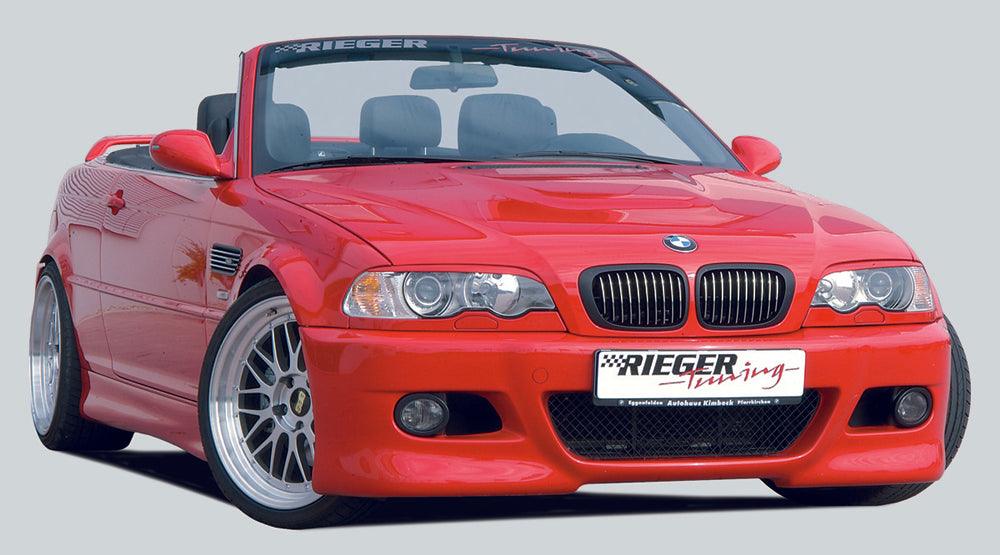 Rieger BMW E46 Pre-Facelift Sedan/Wagon Front Bumper - K2 Industries